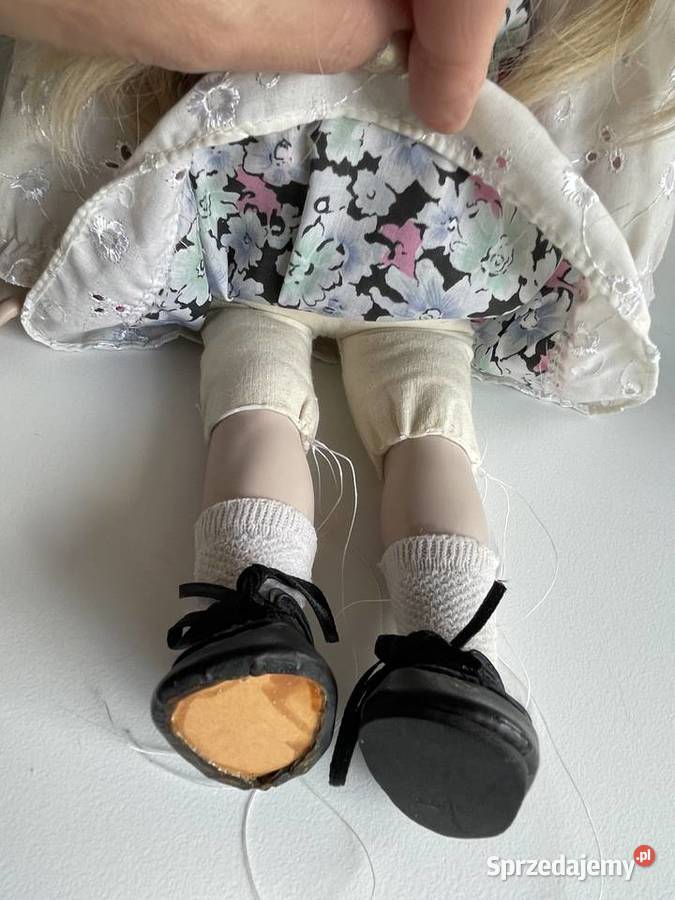 Lalka porcelanowa kolekcjonerska vintage Porcelana i szkło Toruń sprzedam