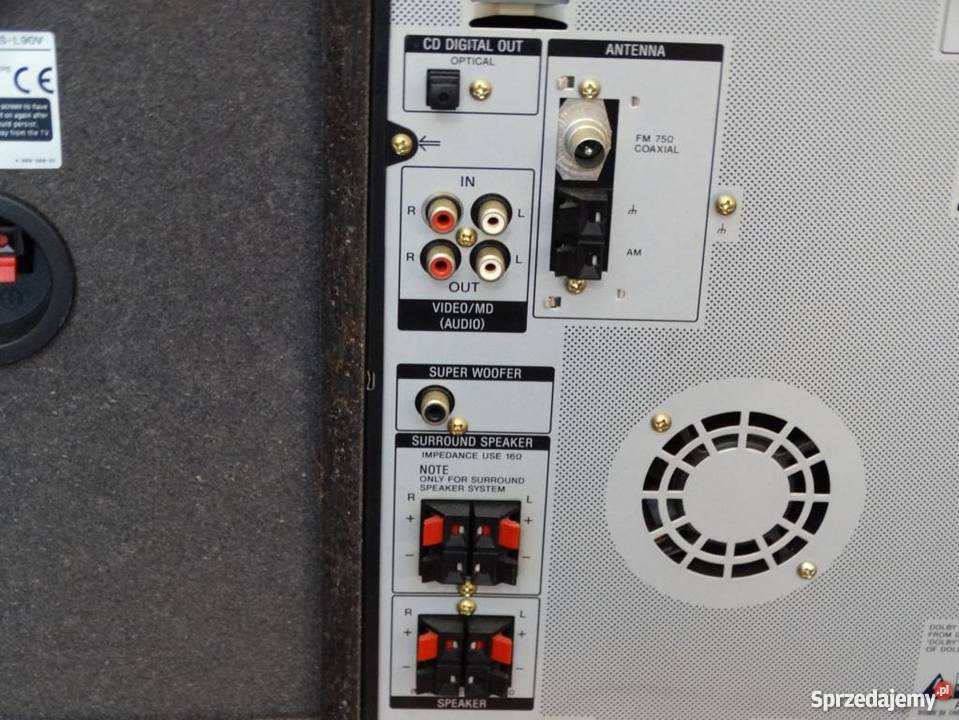 Wieża Sony RX99 kol pil 2x160 wat WYSYŁKA Jasło