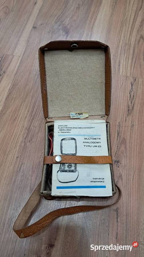 Multimetr Analogowy UMZ2 Etui PRL Piękny Stan Świecie sprzedam