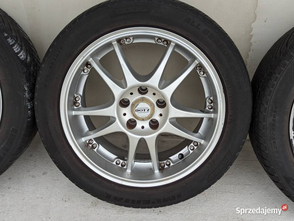 Alufelgi Dotz 5x112 24545r17 ET35 zimowe MS audi Kielce