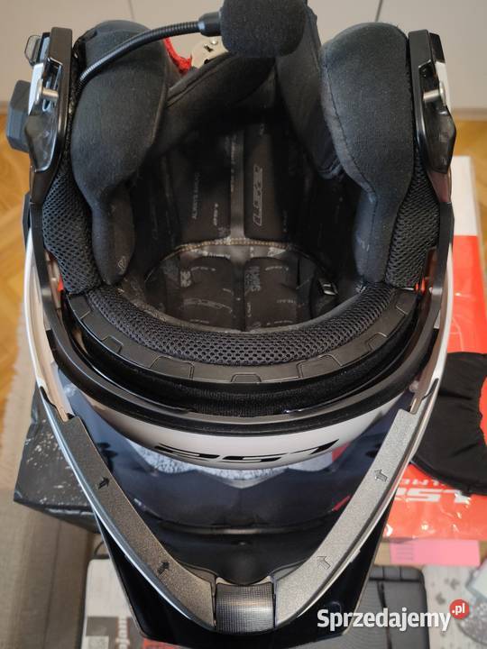 sprzedam kask szczękowy z interkomem ls 2 metro Interkomy sprzedam