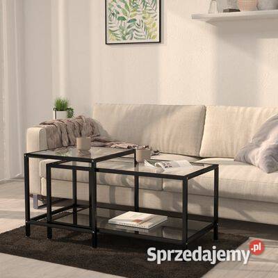 vidaXL Stoliki herbaciane 2 szkło hartowane mazowieckie Warszawa sprzedam