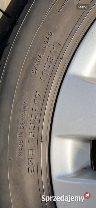Kpl opon i felg aluminium 17 podlaskie Białystok