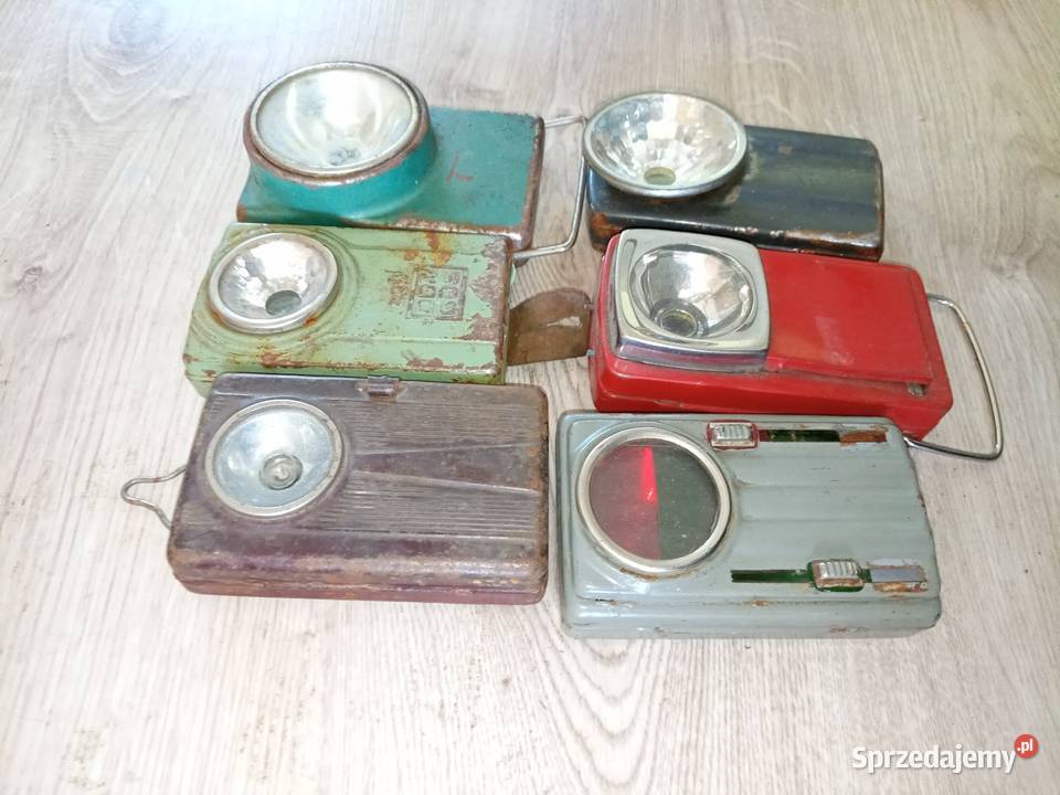 Latarka sygnałowa prl zestaw Stalowa Wola sprzedam