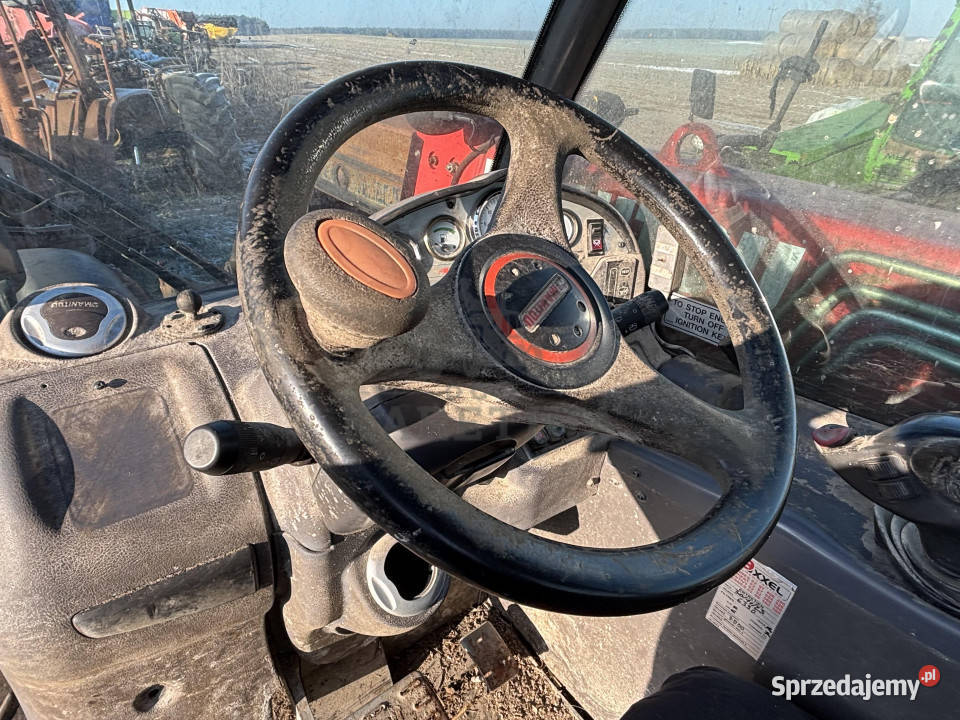 Manitou 634 120 LSU 2010r Kokpit Kierownica Pozostałe wielkopolskie Jastrzębniki