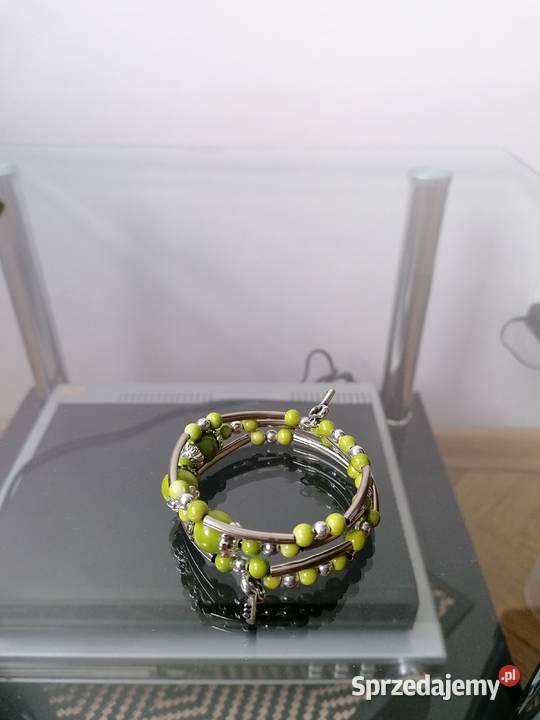 BRANSOLETKA NA SPIRALILMONKOWE CUDO łódzkie Łódź sprzedam