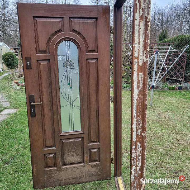 Drzwi Wejściowe Zewnętrzne LEWE Vikking Nowy Świętów