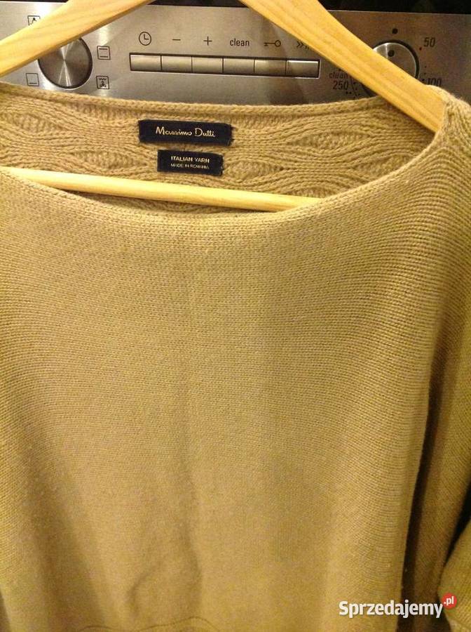 Sweter Asymetryczny Damski Massimo Dutti S Nowa Sól