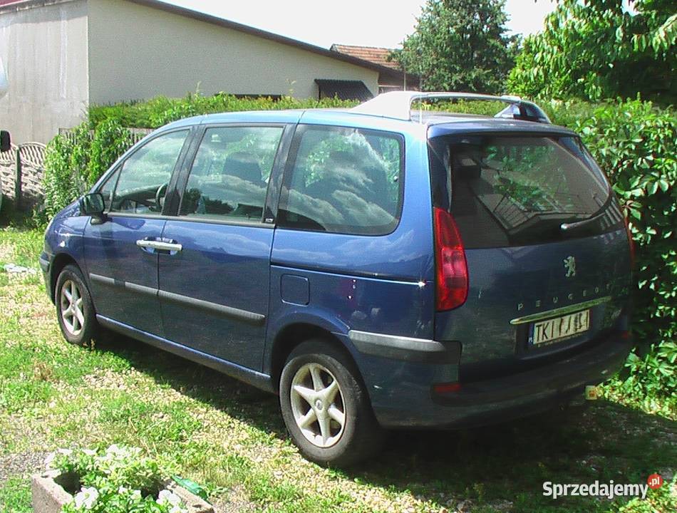 Peugeot 807 20Hdi 8osobowy Hak nieuszkodzony Bieliny