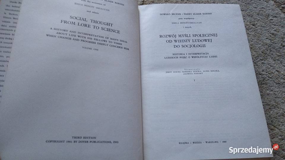 waga z opakowaniem 820 g B Koszty wysyłki List Rok wydania 1964 Gdańsk