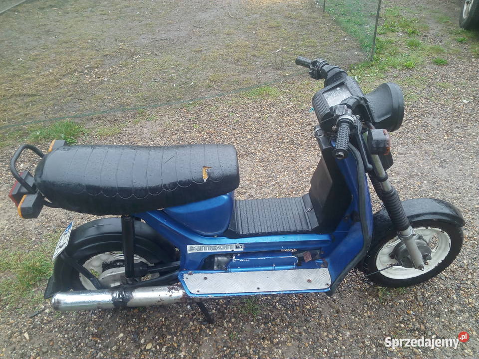 Simson Sr 50 dokumenty Błotnowola