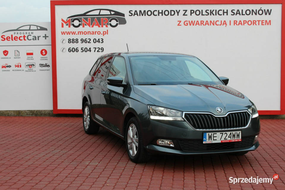 koda Fabia AMBITION 10 TSI 95 Salon Polska autoalarm Škoda