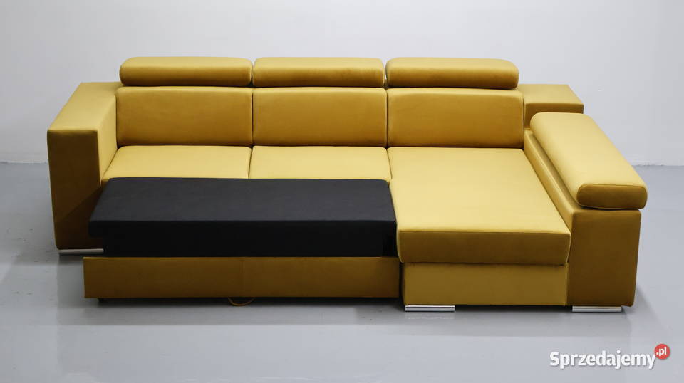 TSŁ NAROŻNIK funkcja spania Bluvel 68 złoty Poznań