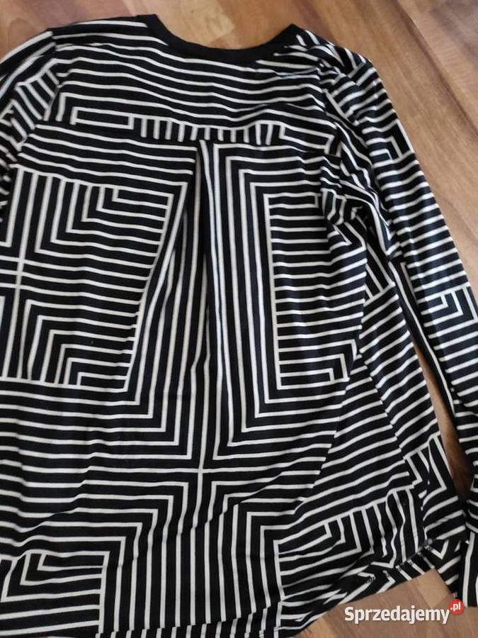 Bluzka Nowa biało czarna S dolnośląskie Wrocław