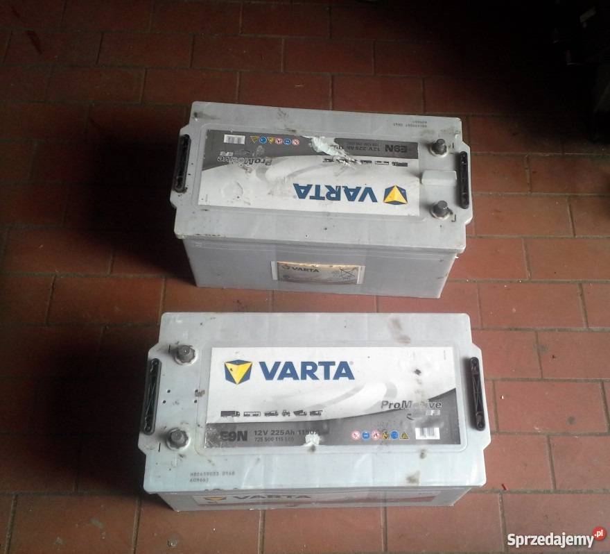 Аккумуляторы varta 225