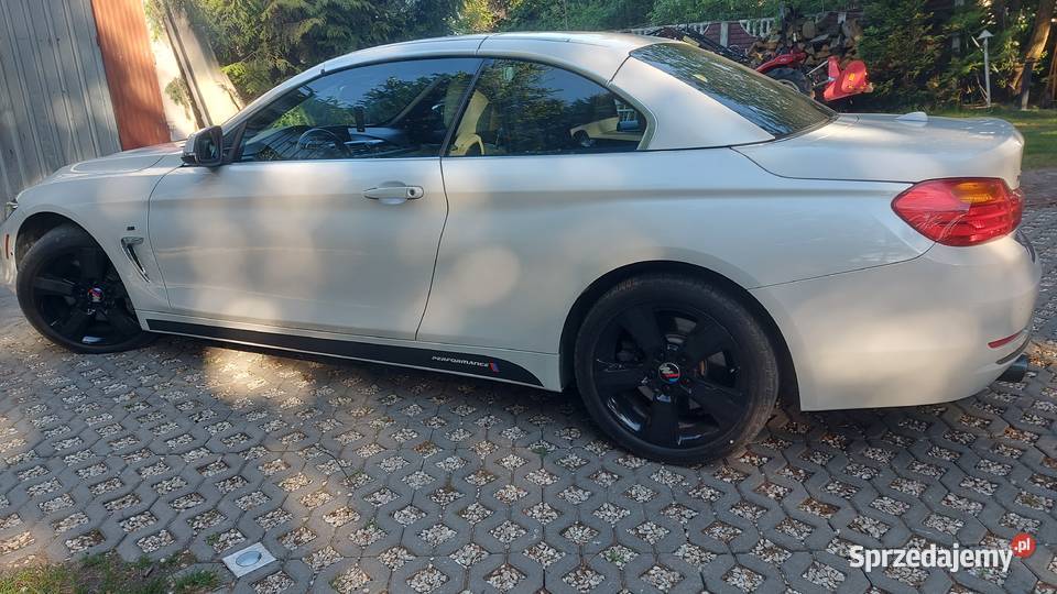 bmw 4 cabrio 35 benzyna stan idealny zamiana Rok produkcji 2016 Białogard