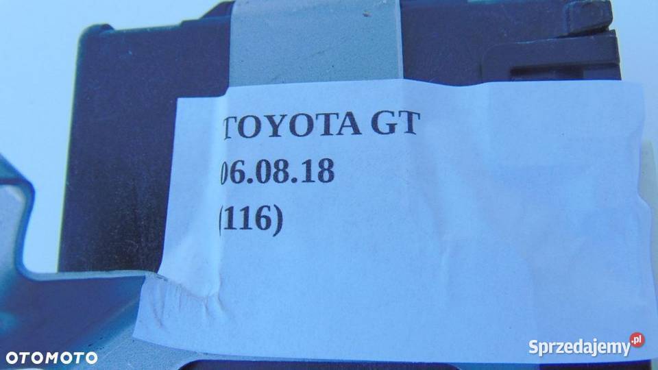 KOMPUTER SILNIKA STEROWNIK EGI TOYOTA GT86 Motoryzacja Nowy Tomyśl