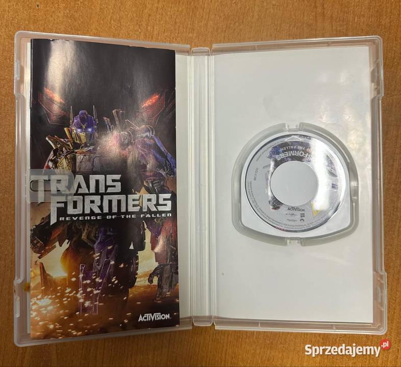 Gra na PSP Transformers Revenge of the Fallen sprzedam