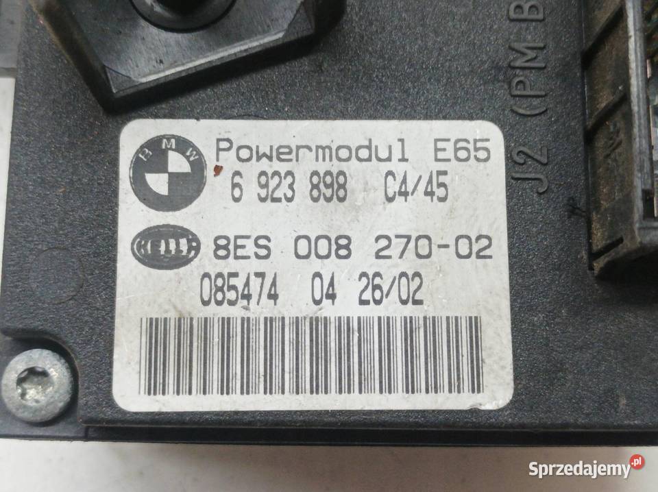 MODUŁ AKUMULATORA 6923898 Bmw Seria 7 IV osobowe