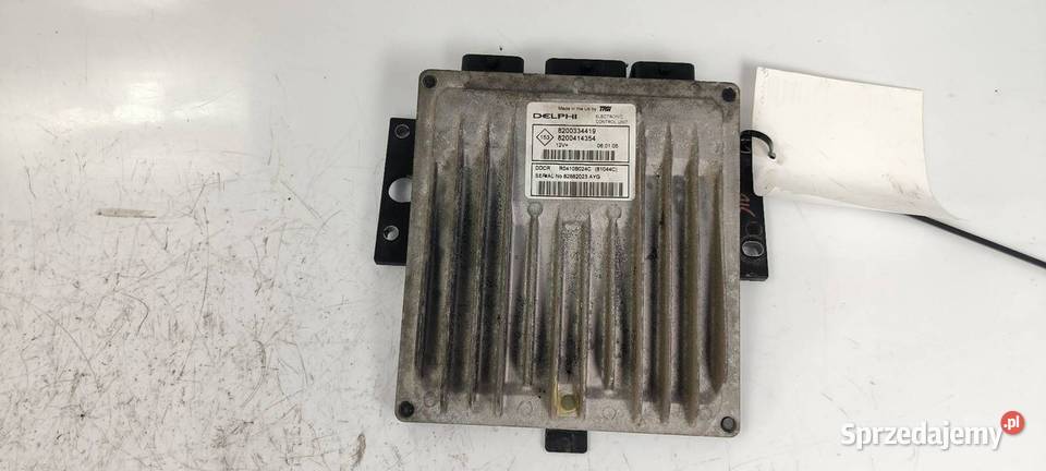 KOMPUTER RENAULT MEGANE SCENIC II 8200334419 kujawsko-pomorskie Lipno