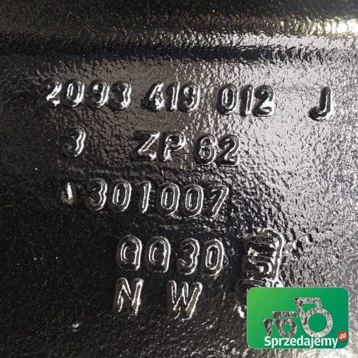 Obudowa Skrzyni biegów ZF 2093460014 DeutzFahr Wilkowo