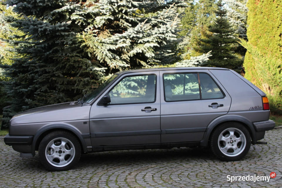 Volkswagen Golf 16 Benzyna 5 drzwi Oldtimer 1988 szary Lubań sprzedam