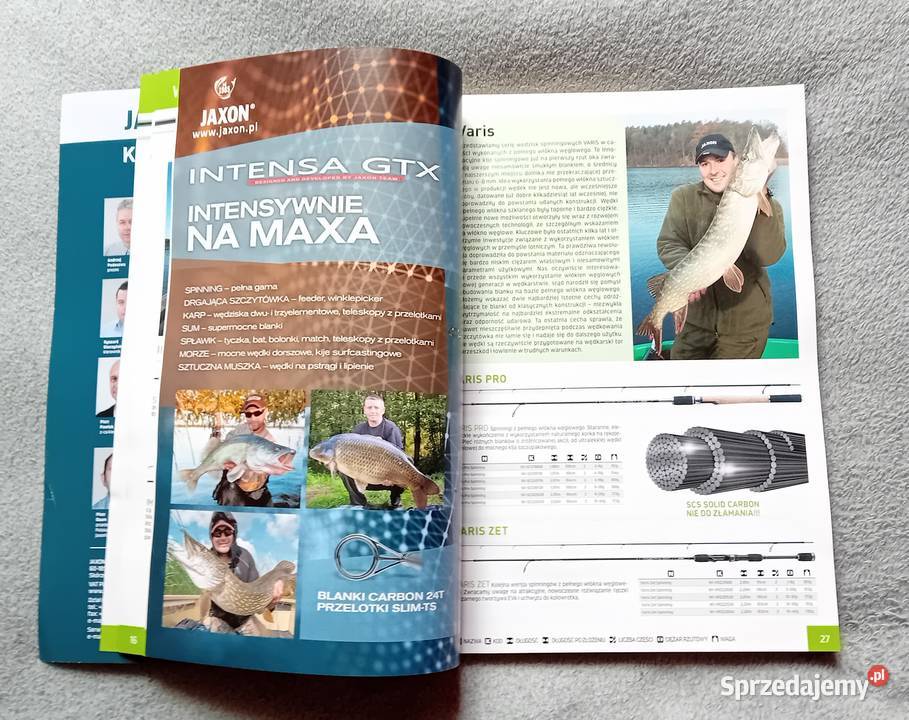 Katalog sprzętu wędkarskiego Jaxon 2019 r Koźminek