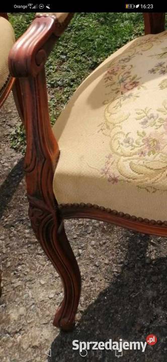 Fotel Ludwikowski tapicerowany Fotele podkarpackie Jasło sprzedam