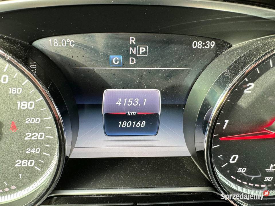 MercedesBenz Klasa E 220 d 9GTRONIC 200 2016r 2000cm3 Kostrzyn nad Odrą