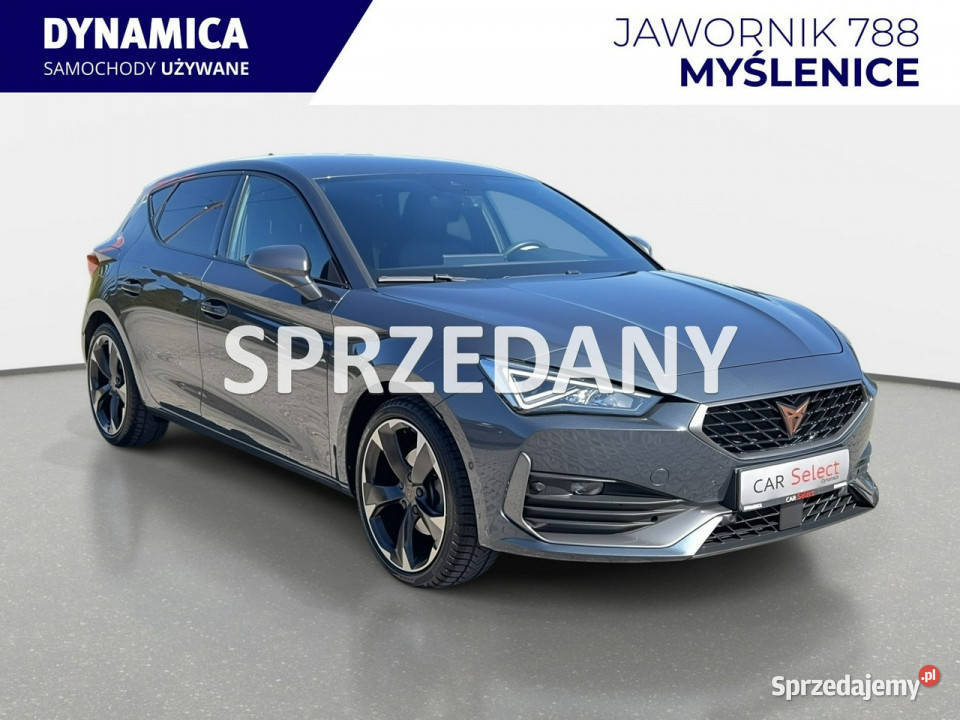 Cupra Leon VAT 23 15TSI 150 DSG 2023 r salon wspomaganie kierownicy Myślenice