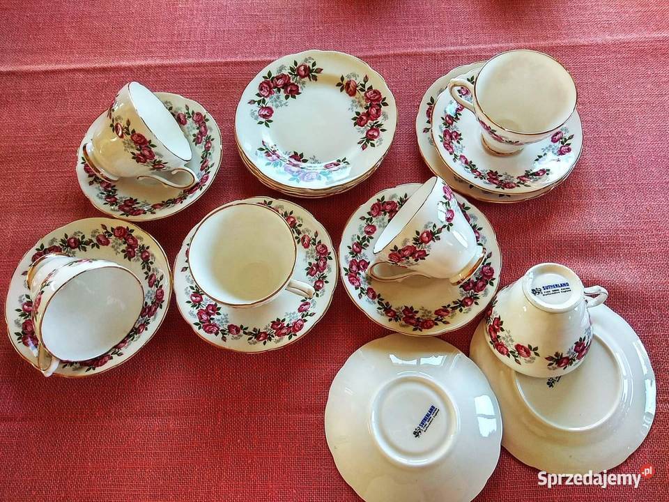 Filiżanka z talerzkiem deserowym Sutherland Gdańsk