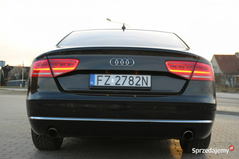 Audi A8 2010r 42 FSI Benzyna QuaTTRO 20 D4 2010 przyciemniane szyby Nysa sprzedam