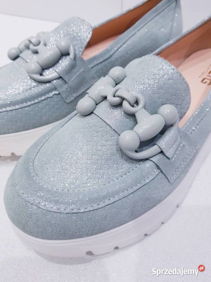 NOWE damskie mokasyny ze skóry naturalnej KULIG śląskie sprzedam