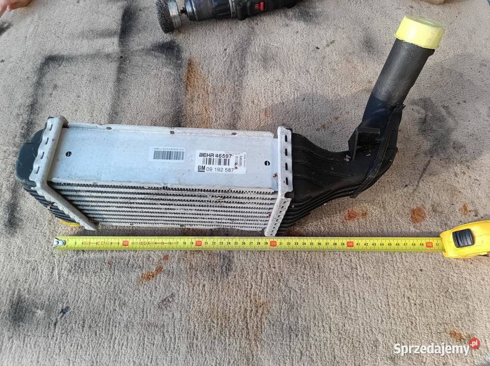 Opel Astra DTI intercooler BEHR 46597 GM Motoryzacja