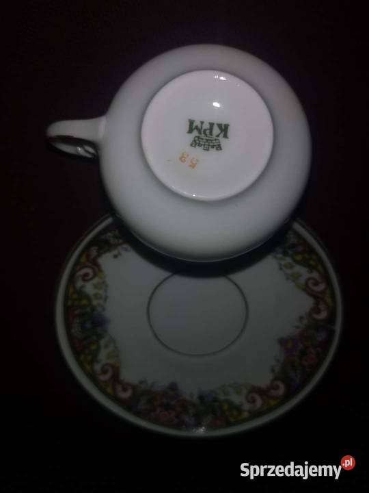 Serwis do mocci KPM Sygnatury 1904 45 r Gdańsk