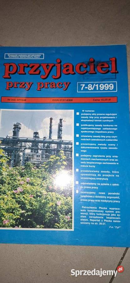 Kolekcja Przyjaciel pracy 19972000 11 numerów Łęczyca