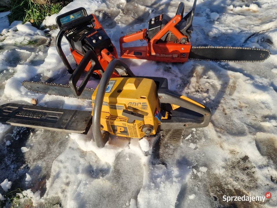 Piły spalinowe różne stihl ikra mogatec sprzedam
