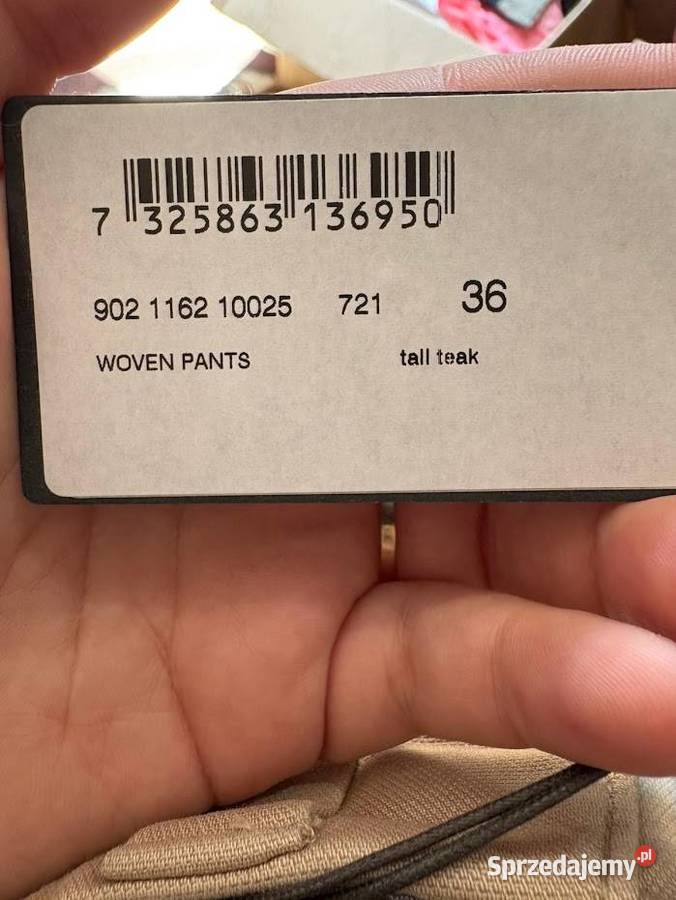 Marc OPolo spodnie beżowe r 36 Kalwaria Zebrzydowska