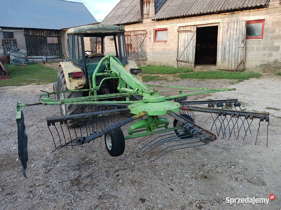 Zgrabiarka DeutzFahr KS 85 DN podlaskie Dołęgi