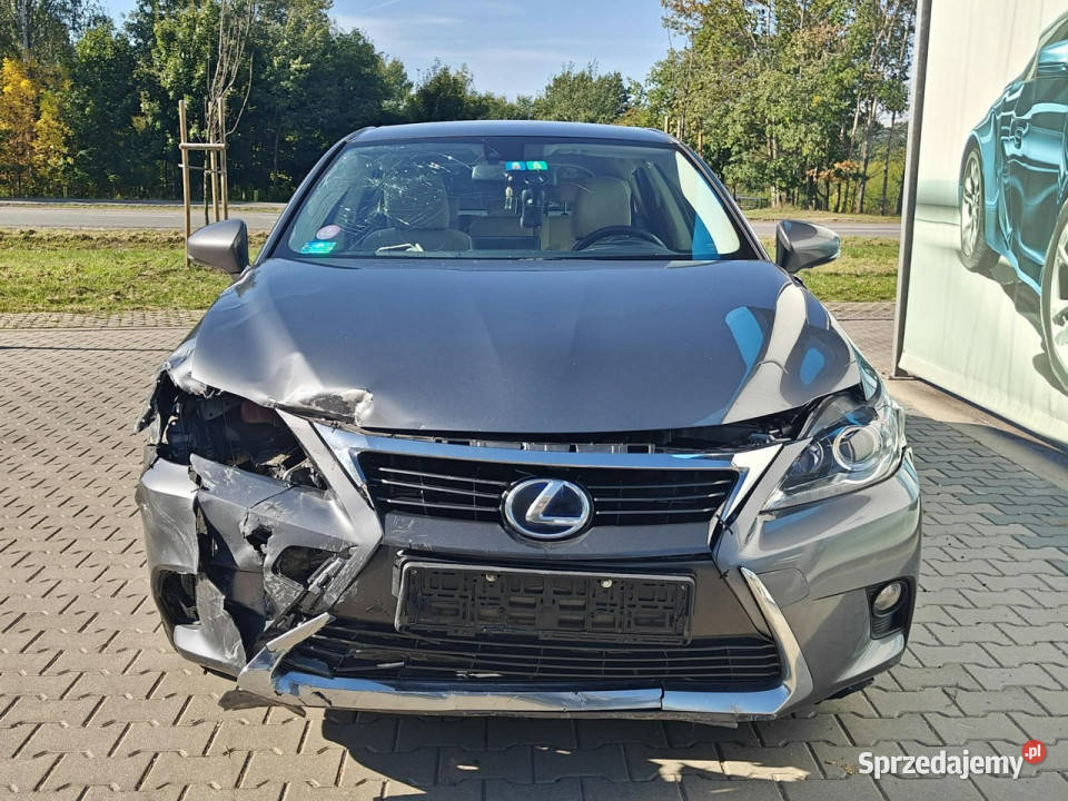 Lexus CT I 2010 uszkodzony mazowieckie