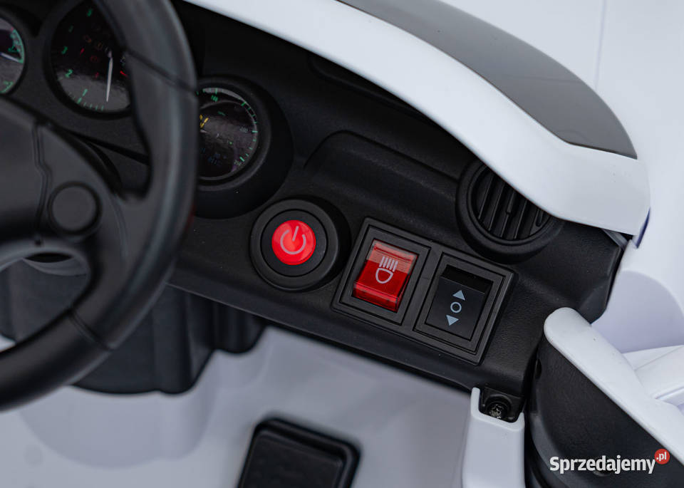 RUF CTR3 Biały Auto na Akumulator 12V 9Ah 2x35W Łopuszno sprzedam