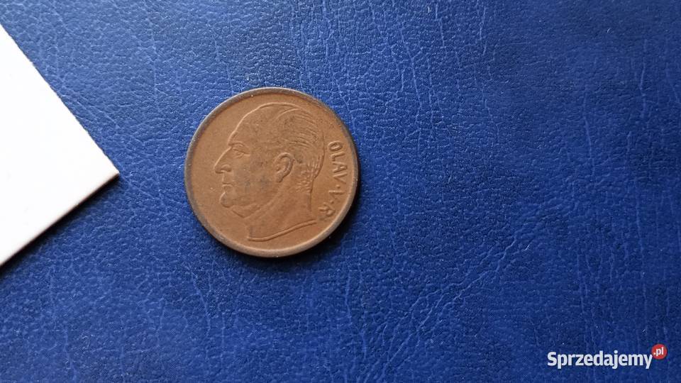 Stare monety 5 ore 1964 Norwegia podkarpackie Lesko sprzedam