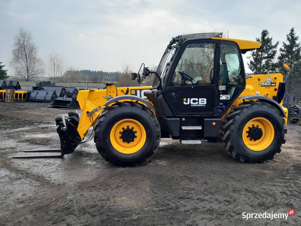 JCB 56080 2014R ŁADOWARKA TELESKOPOWA 55080 Koła Krotoszyn