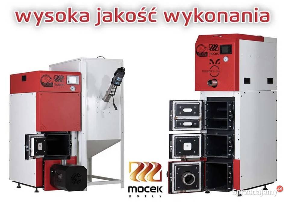 Kocioł na pellet drewno Moceko 16kW piec na Poznań