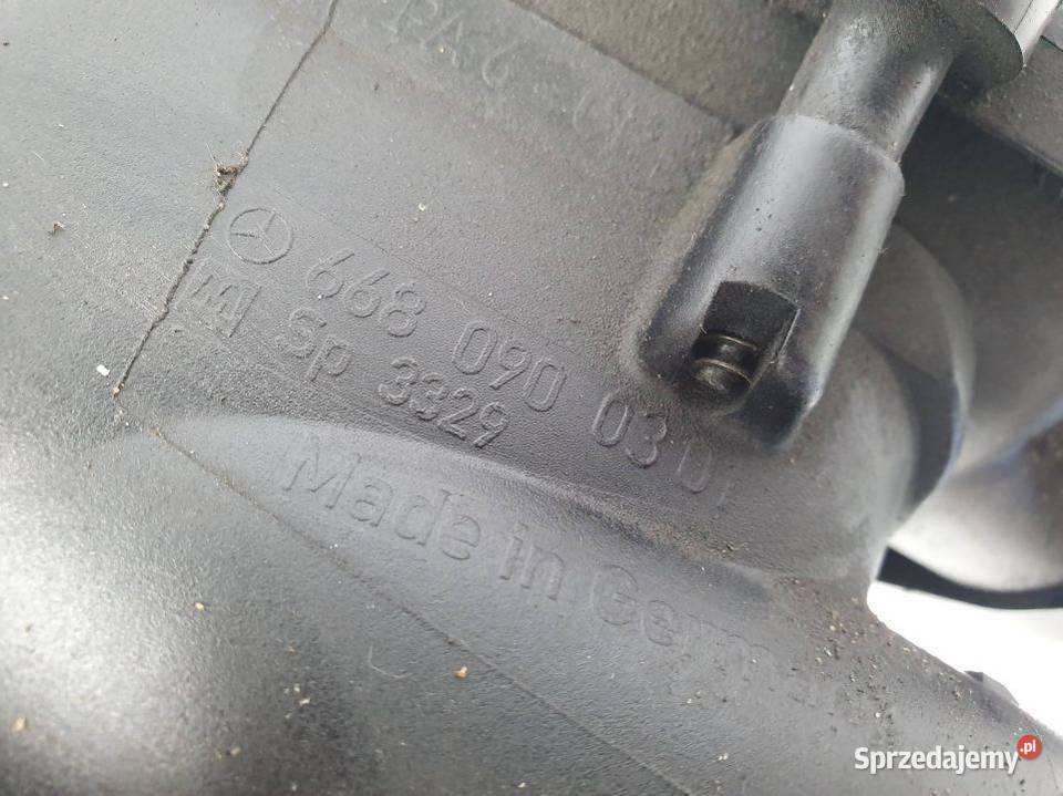 KOLEKTOR SSĄCY MERCEDES A KLASA W168 6680900301 Lipno