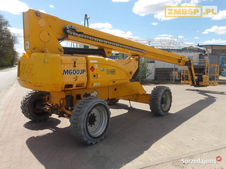 Podnośnik koszowy teleskopowy 20m JLG M600JP Pleszew