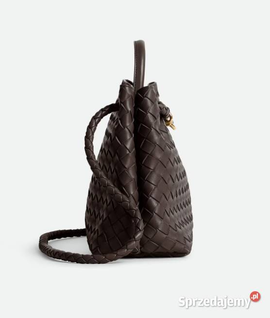 Torebka Bottega Veneta Andiamo skóra czekolady Wrocław