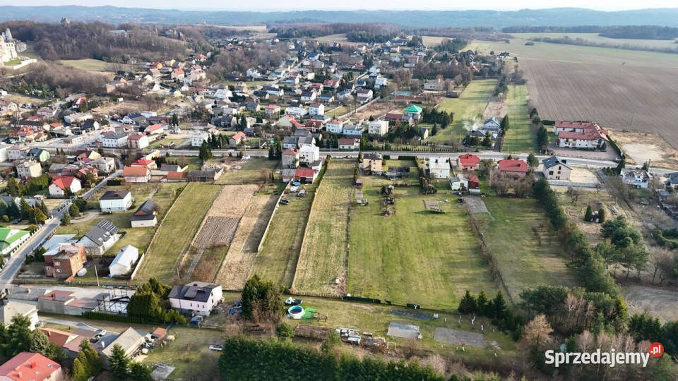 DZIAŁKA BUDOWLANO USŁUGOWA PODZAMCZE 32ar śląskie