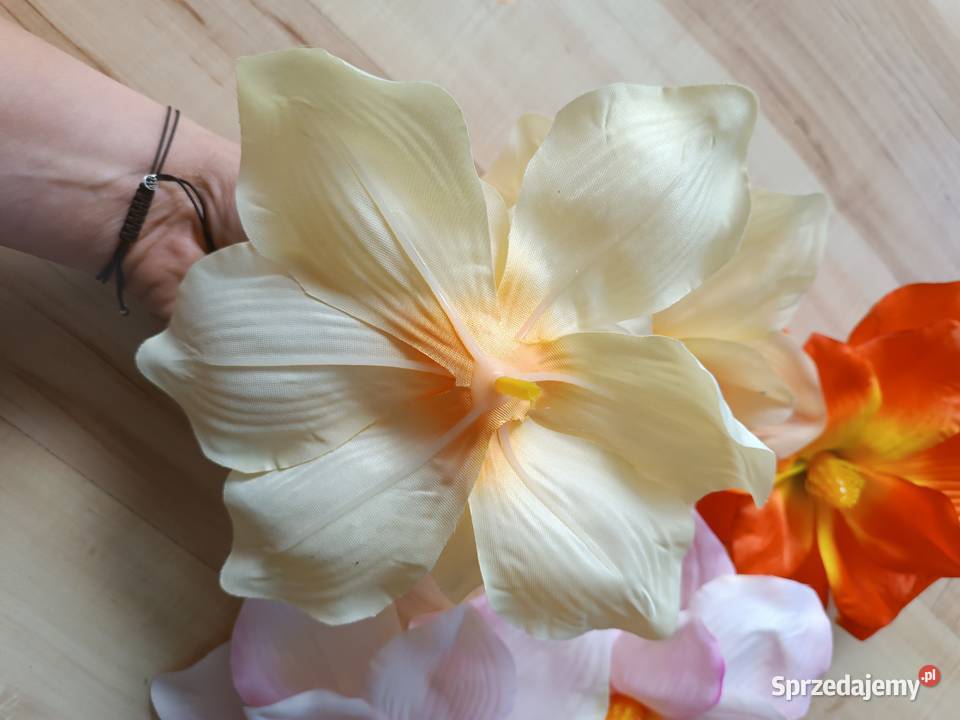 magnolia kwiaty sztuczne różne kolor do śląskie Siewierz sprzedam