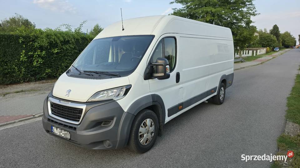 Peugeot Boxer blaszak długi wysoki 2017 20 HDI małopolskie Tarnów